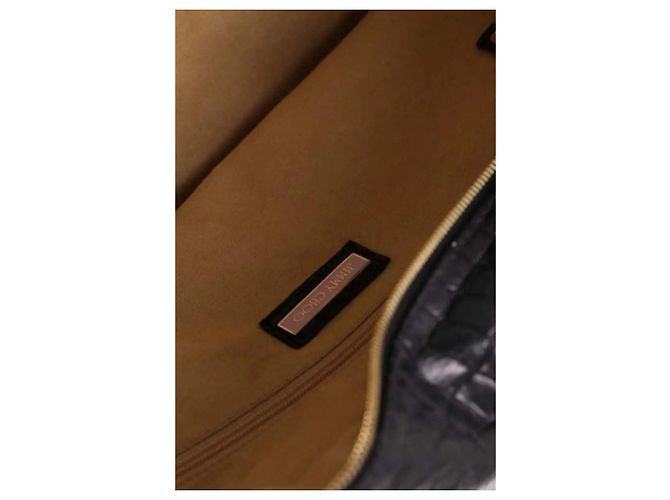 Borsa da viaggio Jimmy Choo in pelle nera Nero - vista 6