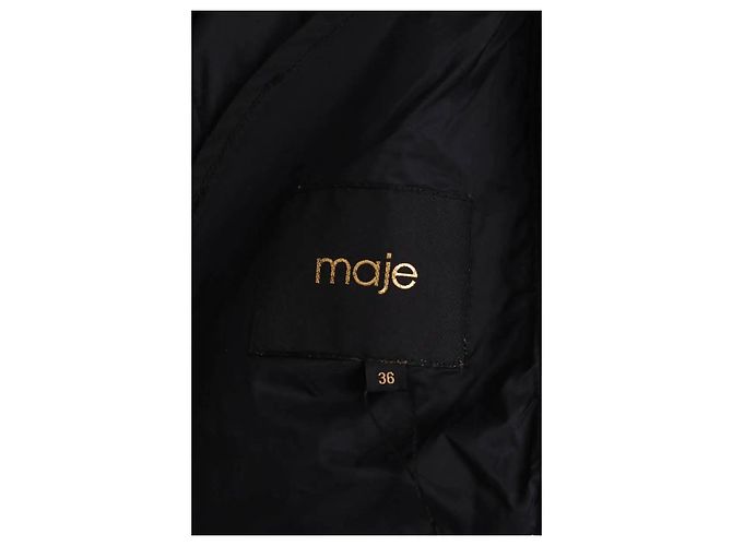 Cappotto nero Maje - vista 5