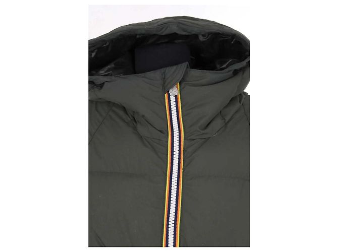 K-Way Men's Down Jacket Khaki - view 2