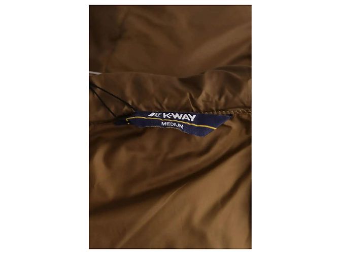 K-Way Khaki down jacket - view 5