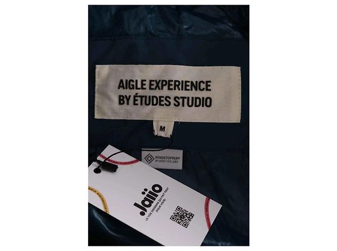 Doudoune bleue Aigle x Etudes - vue 5
