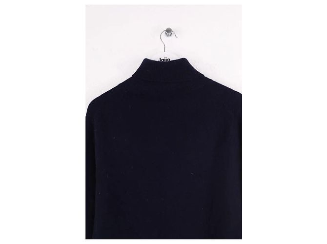 Camisola Eric Bompard em cashmere azul M - vista 4