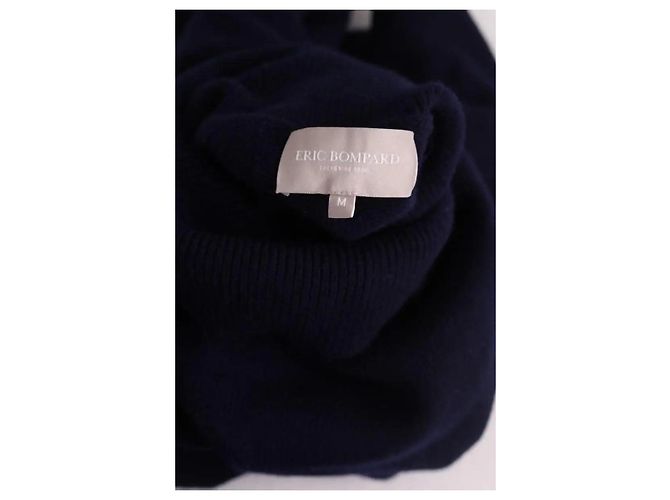 Camisola Eric Bompard em cashmere azul M - vista 5