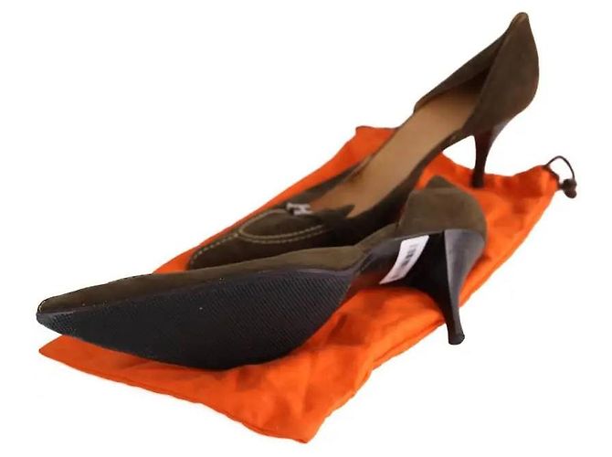 Hermès Tacchi marroni Marrone - vista 6
