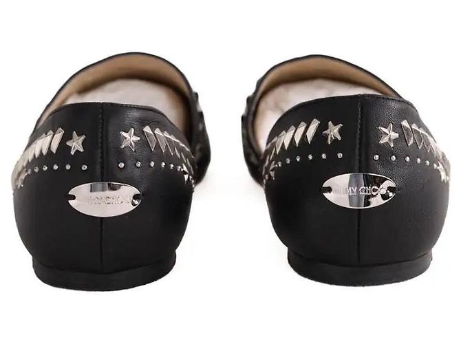 Mules Jimmy Choo in pelle nera Nero - vista 2