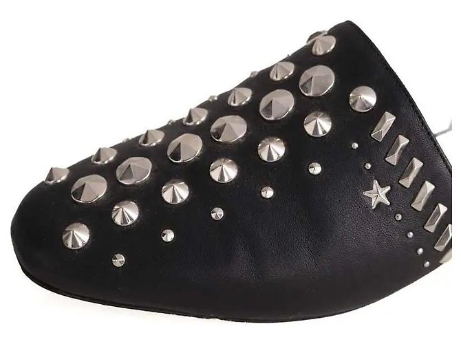 Mules Jimmy Choo in pelle nera Nero - vista 5