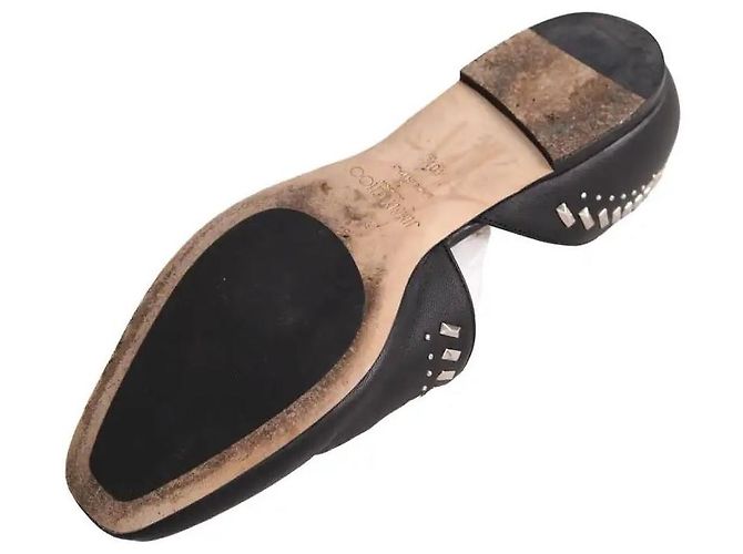 Mules Jimmy Choo in pelle nera Nero - vista 6