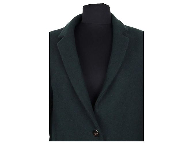 Autre Marque Abrigo de lana verde B Sides XS - vista 2