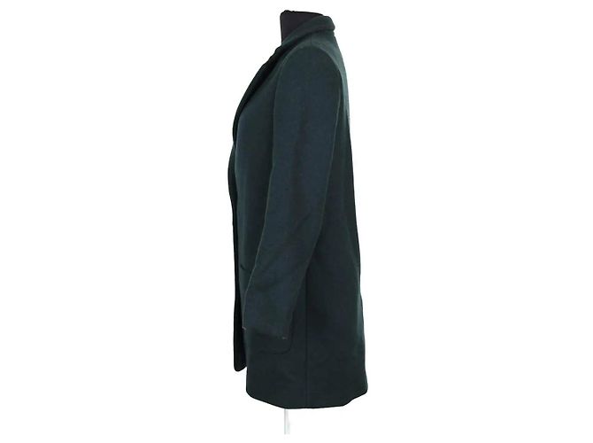 Autre Marque Abrigo de lana verde B Sides XS - vista 3