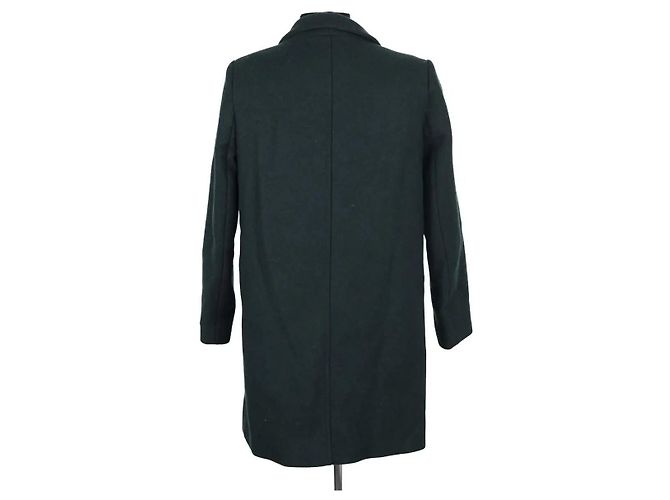 Autre Marque Abrigo de lana verde B Sides XS - vista 4