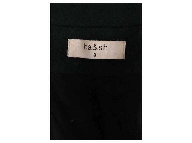 Autre Marque Abrigo de lana verde B Sides XS - vista 5