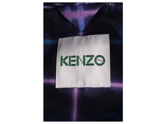 Abrigo azul Kenzo de sintético - vista 5