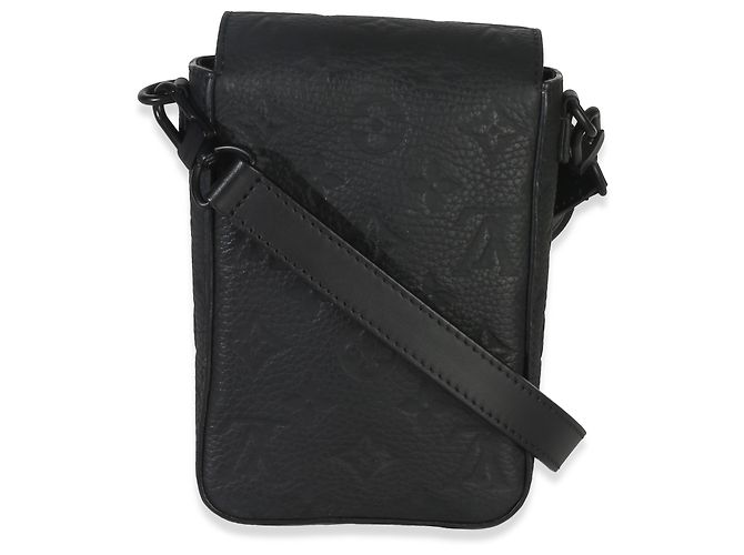 Portafoglio indossabile Louis Vuitton Monogram Taurillon S-Lock Nero - vista 2