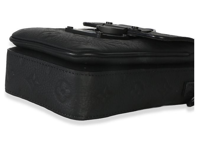 Portafoglio indossabile Louis Vuitton Monogram Taurillon S-Lock Nero - vista 6
