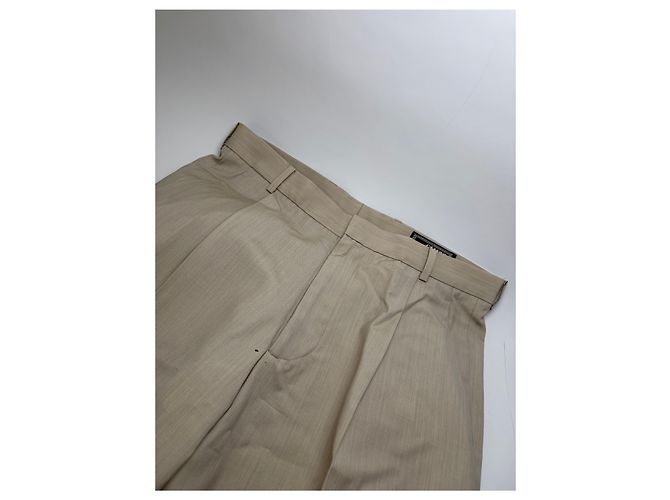 Completo Vintage Gianni Versace da uomo in misto seta Beige M - vista 12