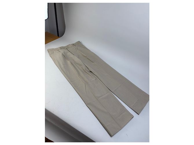 Completo Vintage Gianni Versace da uomo in misto seta Beige M - vista 13