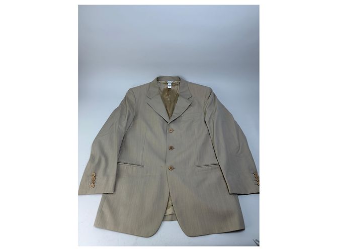 Completo Vintage Gianni Versace da uomo in misto seta Beige M - vista 3