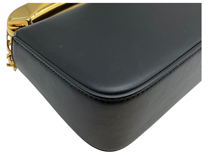 Borsa piccola Bianca in pelle nera Tom Ford Nero - vista 9