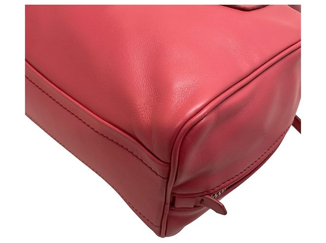Borsa Bauletto 2 Way in pelle rosa Prada - vista 4
