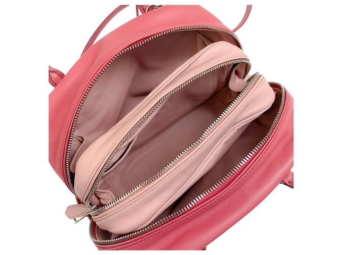 Borsa Bauletto 2 Way in pelle rosa Prada - vista 9