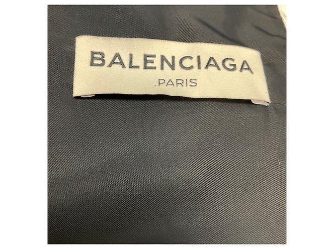 Chaqueta Puffer Acolchada con Capucha Blanca Balenciaga Blanco - vista 4