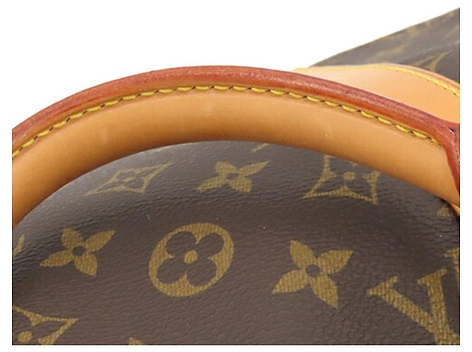 Borsa da viaggio Louis Vuitton Monogram Keepall Bandouliere 50 Marrone - vista 12