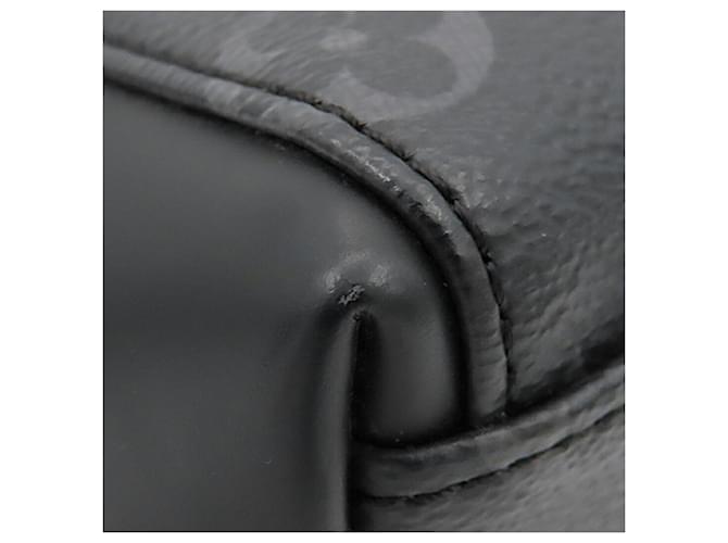 Borsa a tracolla Louis Vuitton Monogram Eclipse Voyager PM Nera Nero - vista 11