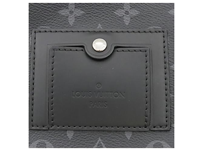 Borsa a tracolla Louis Vuitton Monogram Eclipse Voyager PM Nera Nero - vista 5