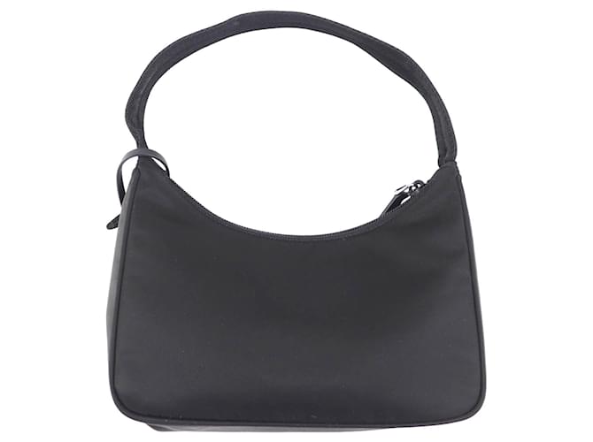 Borsa a tracolla Prada Mini Re Nylon Re-Edition 2000 Nera Nero - vista 2