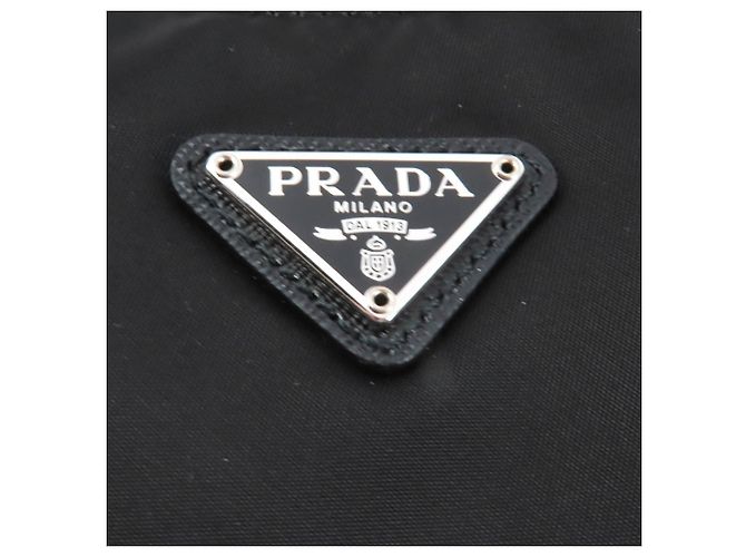 Borsa a tracolla Prada Mini Re Nylon Re-Edition 2000 Nera Nero - vista 6