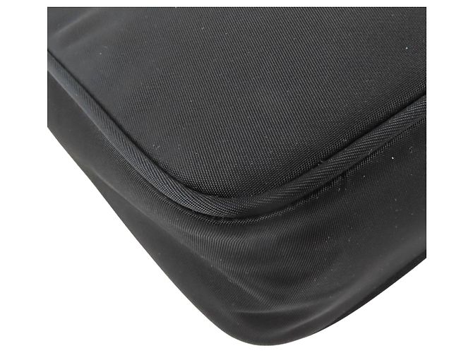 Borsa a tracolla Prada Mini Re Nylon Re-Edition 2000 Nera Nero - vista 7