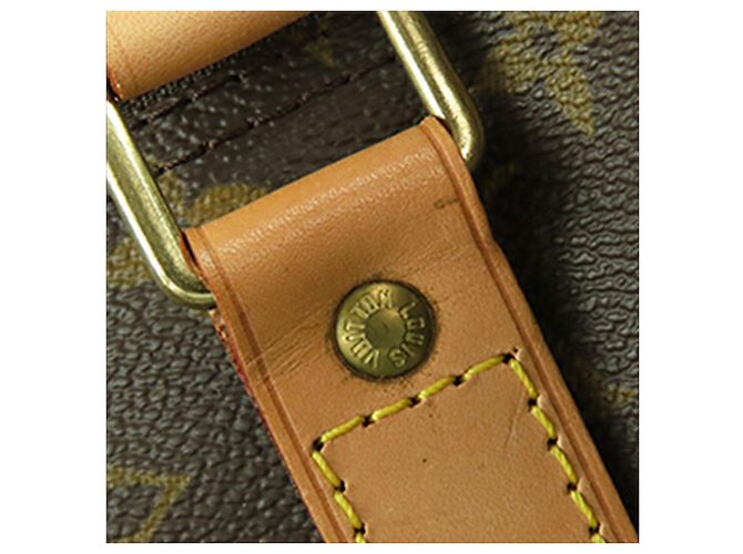 Borsa da viaggio Louis Vuitton Monogram Keepall Bandouliere 60 Marrone - vista 12