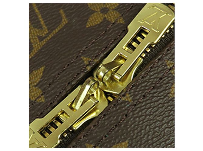 Borsa da viaggio Louis Vuitton Monogram Keepall Bandouliere 60 Marrone - vista 7