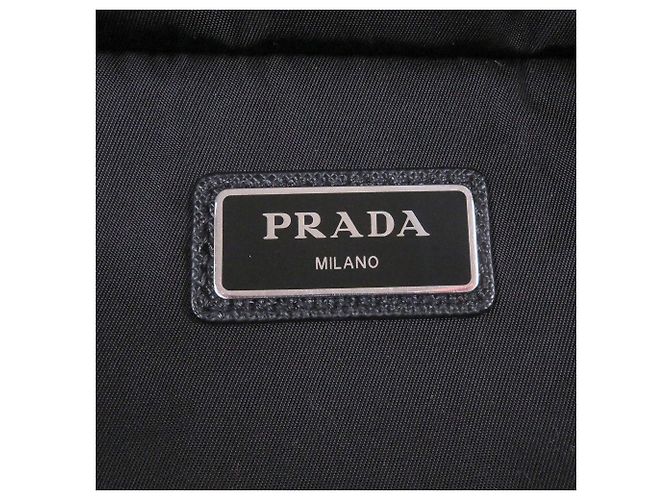 Borsa cintura Prada Tessuto Nera Nero - vista 5