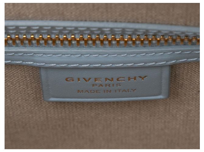 Borsa convertibile in vernice Givenchy azzurro chiaro Blu - vista 7