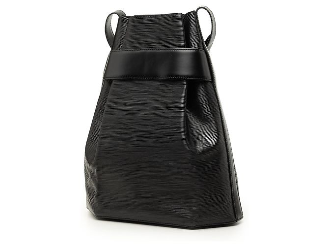 Borsa a tracolla GM Bucket Bag Louis Vuitton Epi Nera Nero - vista 2