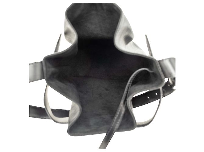 Borsa a tracolla GM Bucket Bag Louis Vuitton Epi Nera Nero - vista 4