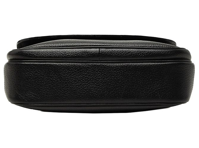 Borsa a tracolla Burberry in pelle nera Nero - vista 3