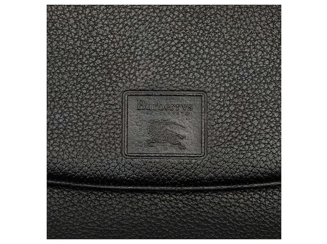 Borsa a tracolla Burberry in pelle nera Nero - vista 5