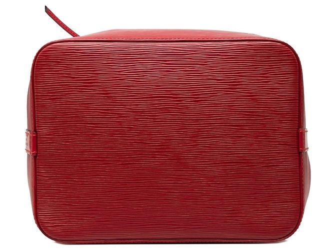 Borsa a secchiello Louis Vuitton Epi Petit Noe rossa Rosso - vista 3