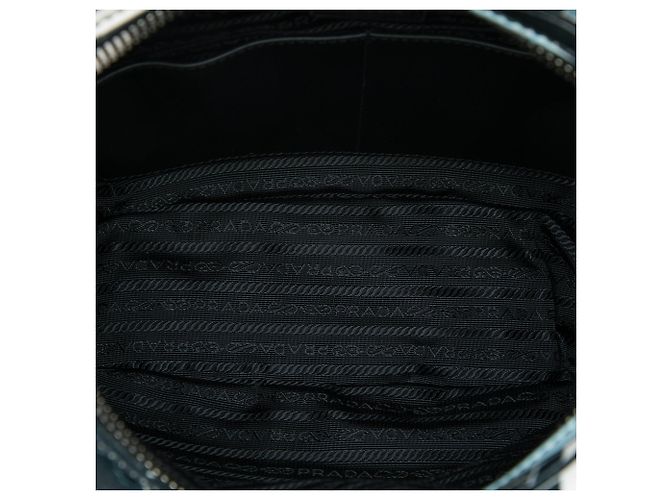 Borsa a tracolla Prada James Jean Vitello con stampa comic nera Nero - vista 4