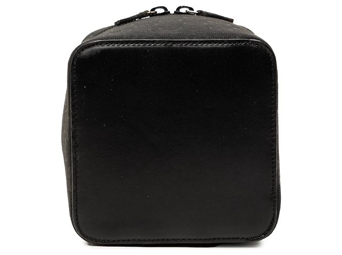 Borsa beauty Gucci Mini GG Canvas Nera Nero - vista 3