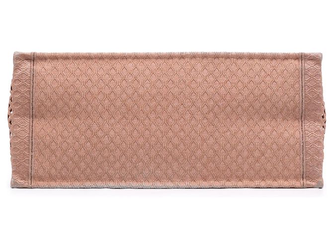 Borsa Book Tote Dior Large in mesh ricamato Rosa - vista 3