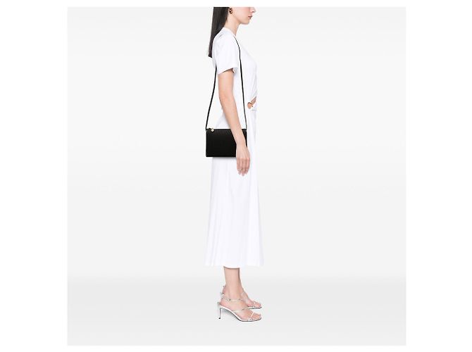 Borsa a tracolla Dior Diorissimo Trotter Canvas nera Nero - vista 6