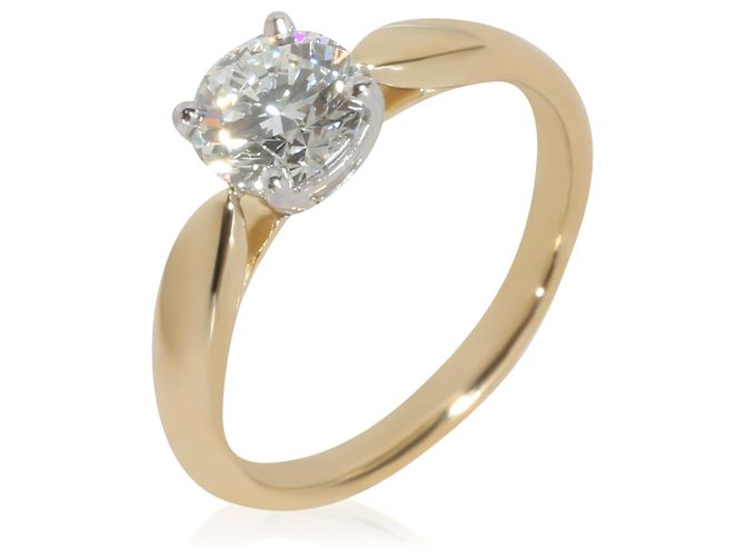 Anillo de compromiso Harmony Tiffany & Co. Diamante redondo brillante 0.77 ct - vista 2