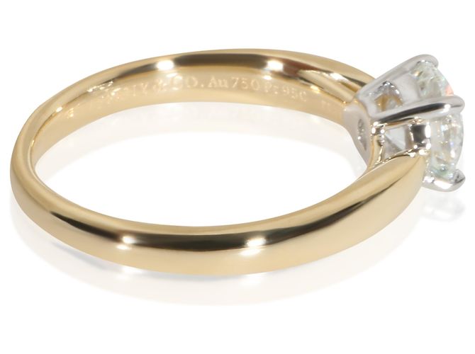 Anillo de compromiso Harmony Tiffany & Co. Diamante redondo brillante 0.77 ct - vista 3