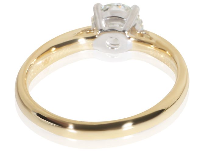 Anillo de compromiso Harmony Tiffany & Co. Diamante redondo brillante 0.77 ct - vista 4