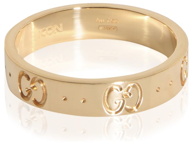 Anello Icon Gucci in oro giallo - vista 3