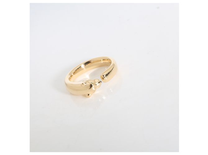 Love Anello Panthère de Cartier Petit Modèle in Oro Giallo, Onice e Tsavorite - vista 6