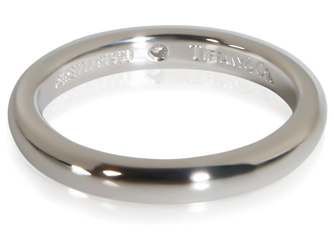 Anillo apilable Elsa Peretti de platino y diamantes Tiffany & Co. - vista 4